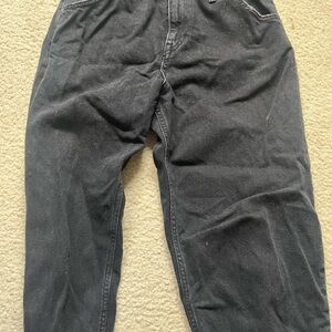 Zara Charcoal Denim Jeans